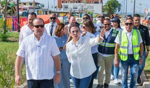 Carolina Mej&iacute;a y Paliza anuncian inauguraci&oacute;n del Paseo 30 de Mayo la pr&oacute;xima semana