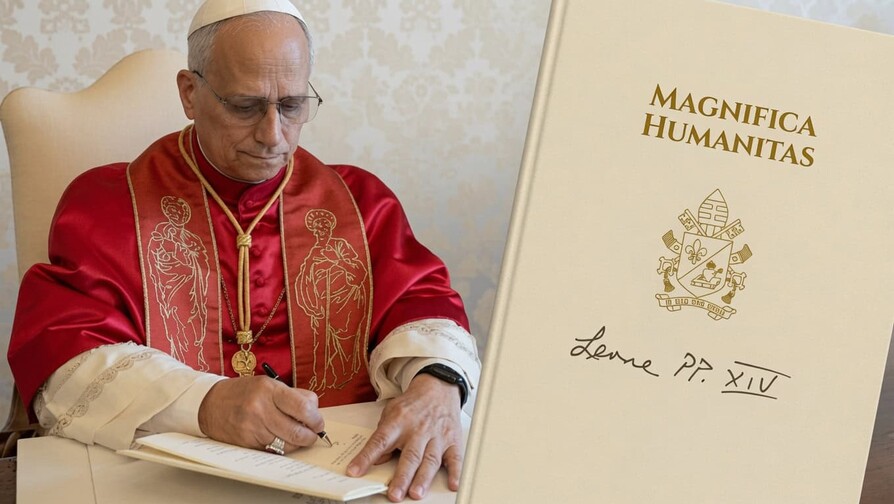 La cuesti&oacute;n del poder en Magnifica humanistas