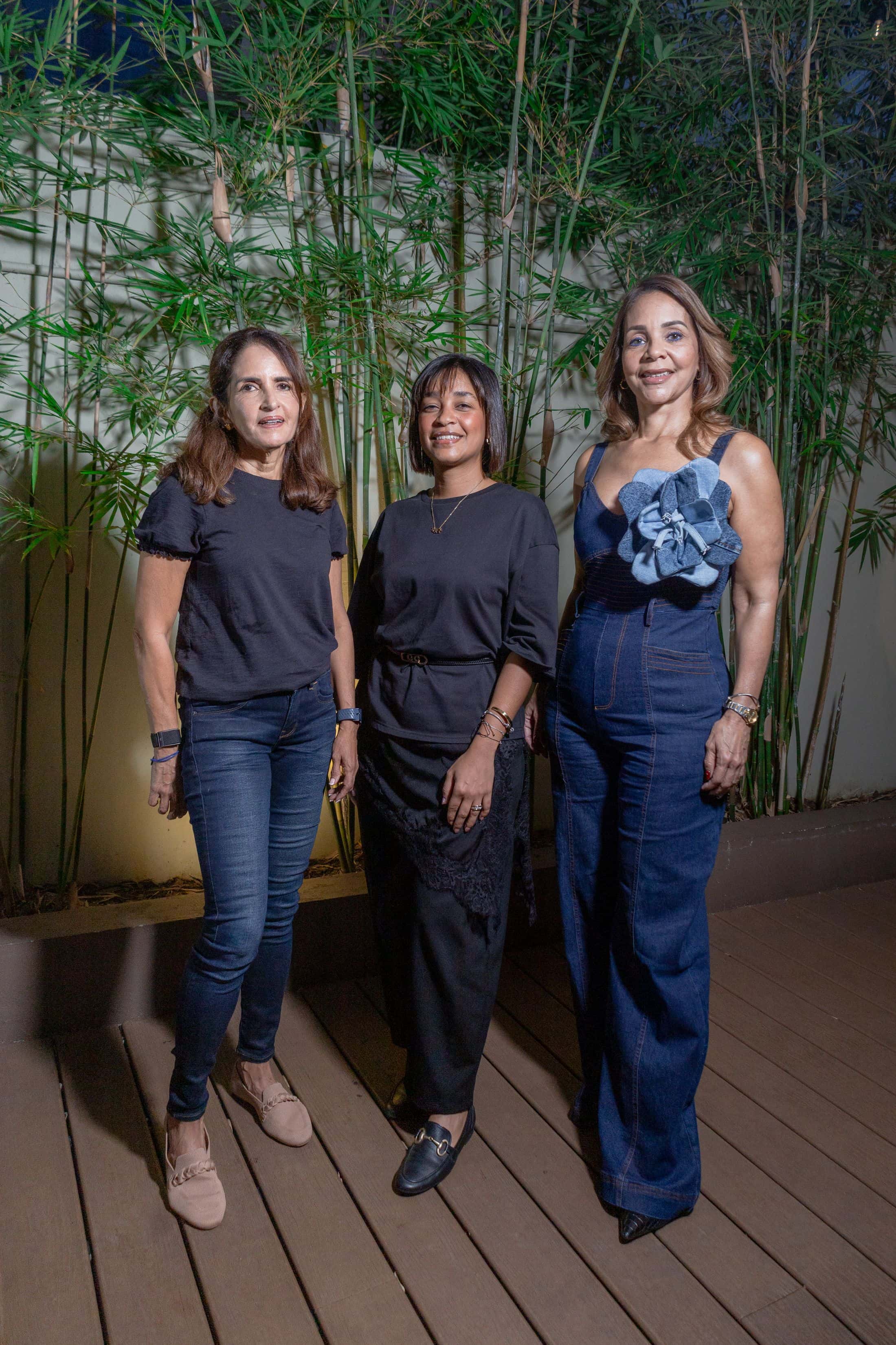 Cristina Matos, Paola Mart&iacute;nez y Claudine Nova.