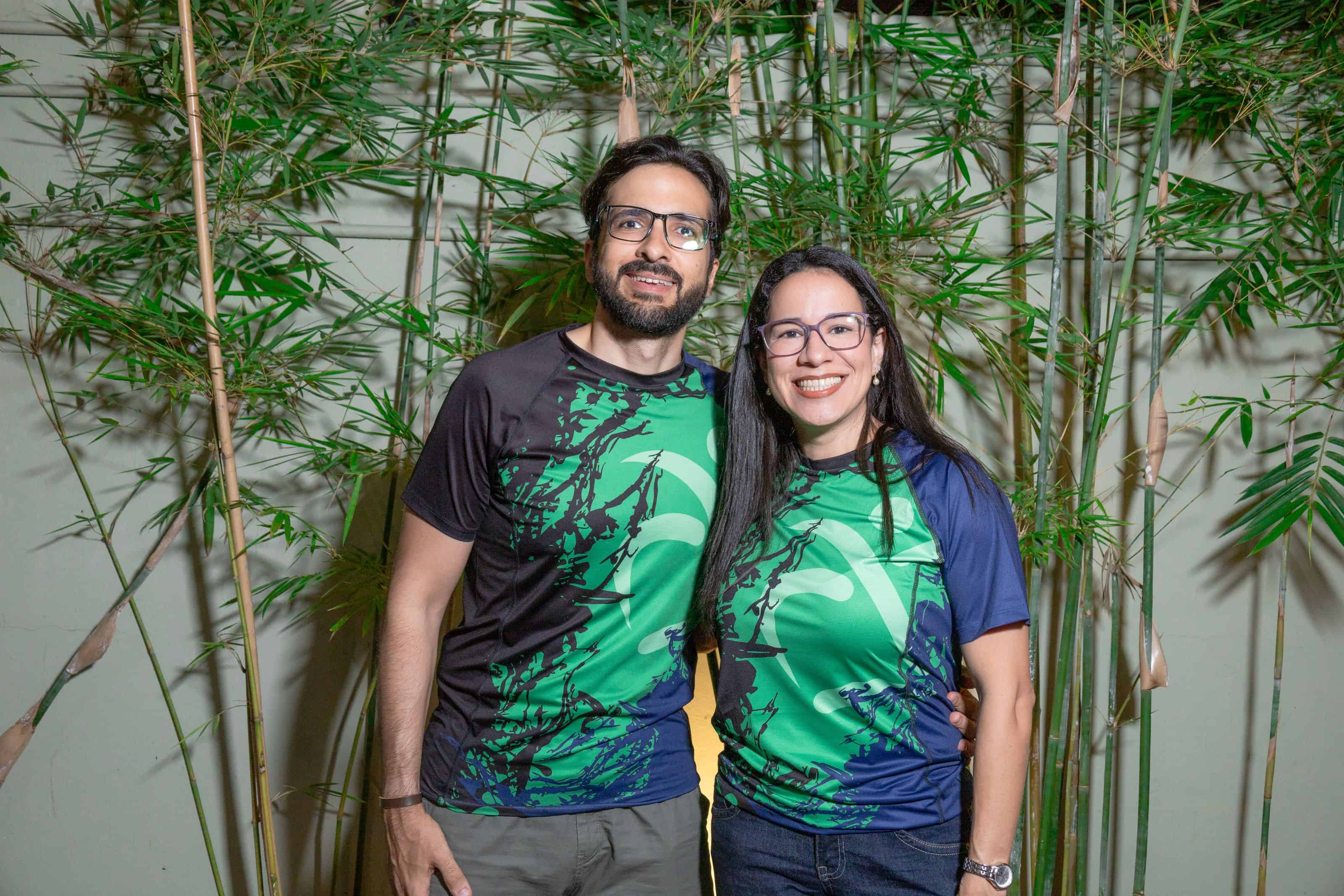 Javier Su&aacute;rez y Jennifer Ricart.