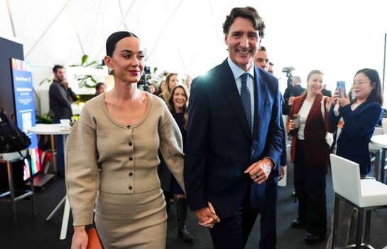 Justin Trudeau muestra a Katy Perry la residencia donde imagina su futuro juntos