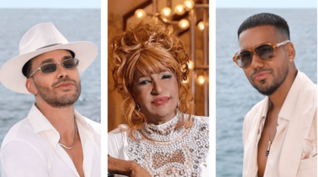 Romeo Santos y Prince Royce celebran las ra&iacute;ces dominicanas con Fefita la Grande en "Ay! San Miguel