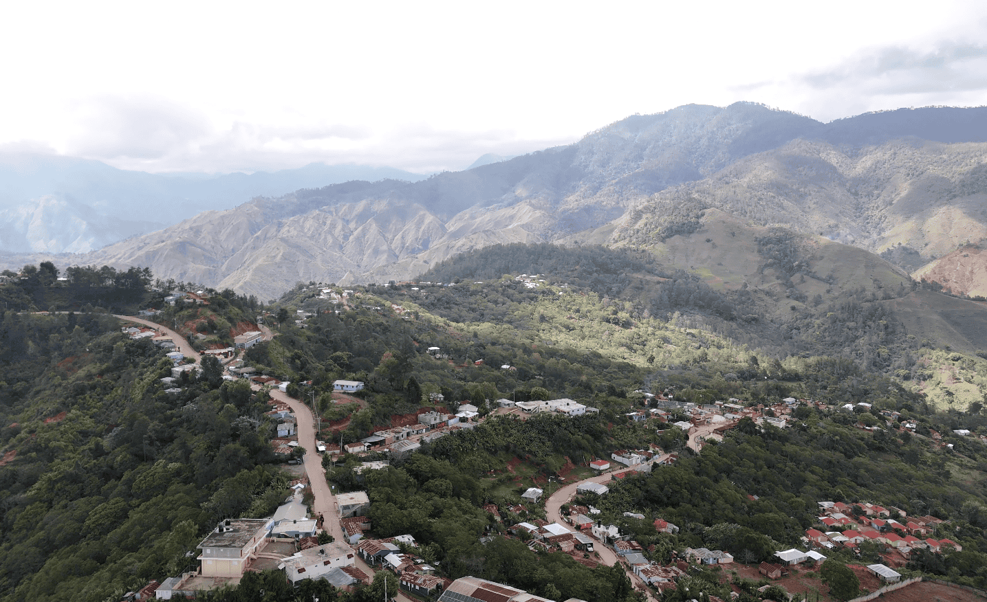 Vistas panor&aacute;mica de Los Fr&iacute;os, en la Cordillera Central. 