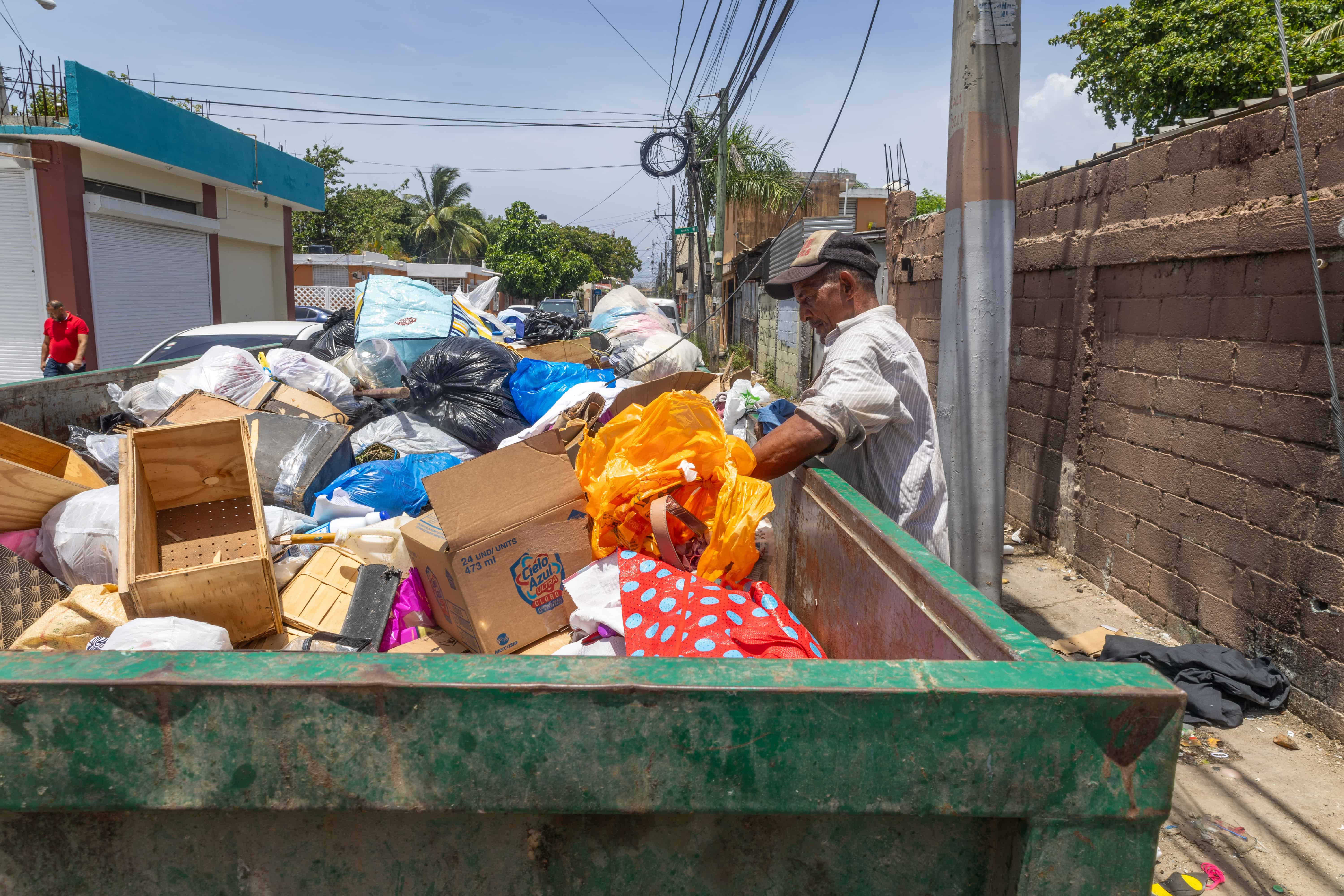 Los contenedores se llenan con rapidez.&nbsp;&nbsp;