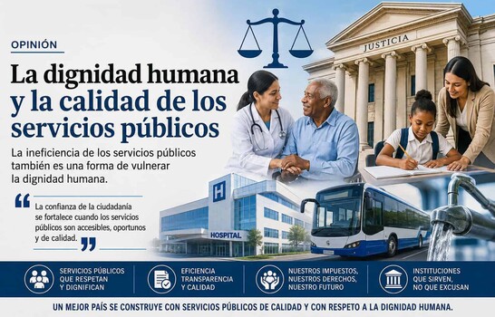 La dignidad humana y la calidad de los servicios p&uacute;blicos