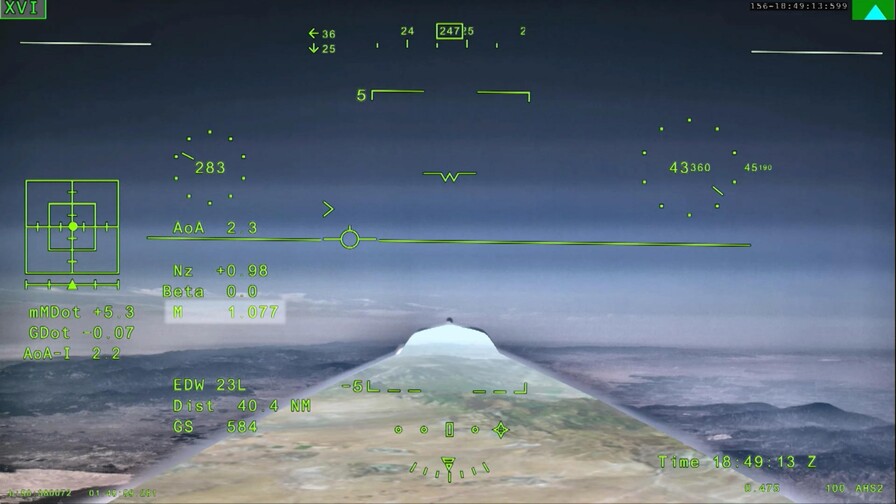 El avi&oacute;n experimental X-59 de la NASA rompe por primera vez la velocidad del sonido
