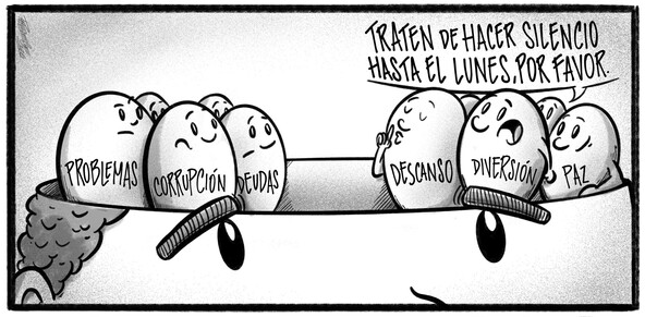 Caricatura de Noticiero Poteleche 6 junio 2026