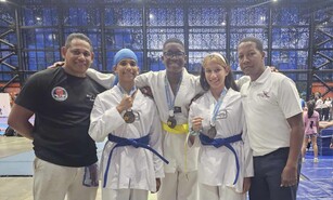 Hermanas dominicanas disputan el oro en Colombia y convierten la final en un triunfo familiar
