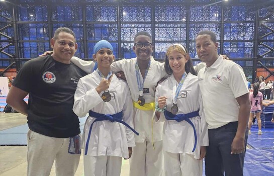 Hermanas dominicanas disputan el oro en Colombia y convierten la final en un triunfo familiar