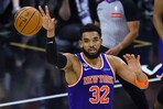 Karl-Anthony Towns tras el triunfo de los Knicks: Ha sido una se&ntilde;al. Mi mam&aacute; est&aacute; aqu&iacute; conmigo