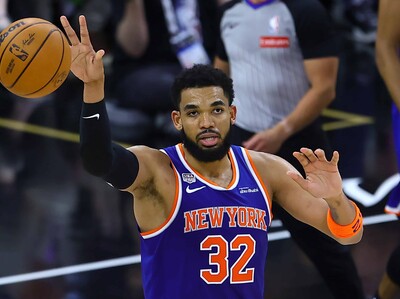 Karl-Anthony Towns tras el 2-0: "Mi mamá está aquí conmigo"