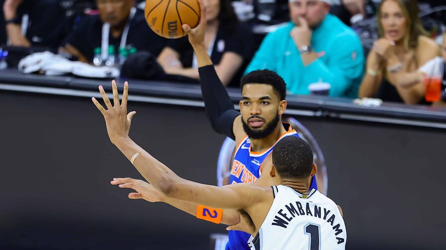 Los Knicks ganan 105-104 a Spurs y avanzan 2-0 en la final de la NBA; Towns anota 21 puntos