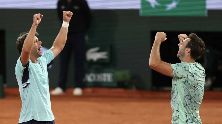 Los veteranos Granollers y Zeballos revalidan su título en Roland Garros Los veteranos Granollers y Zeballos revalidan su título en Roland Garros