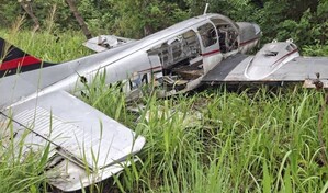 Polic&iacute;a de Venezuela destruye dos aeronaves en operativo contra drogas en zona fronteriza