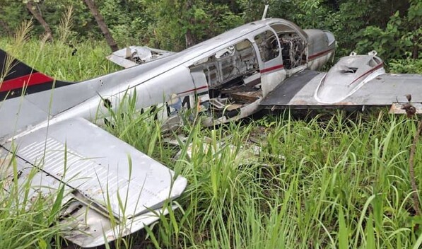 Polic&iacute;a de Venezuela destruye dos aeronaves en operativo contra drogas en zona fronteriza