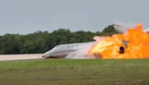 IDAC:  avi&oacute;n siniestrado en La Romana se declar&oacute; en emergencia antes del accidente