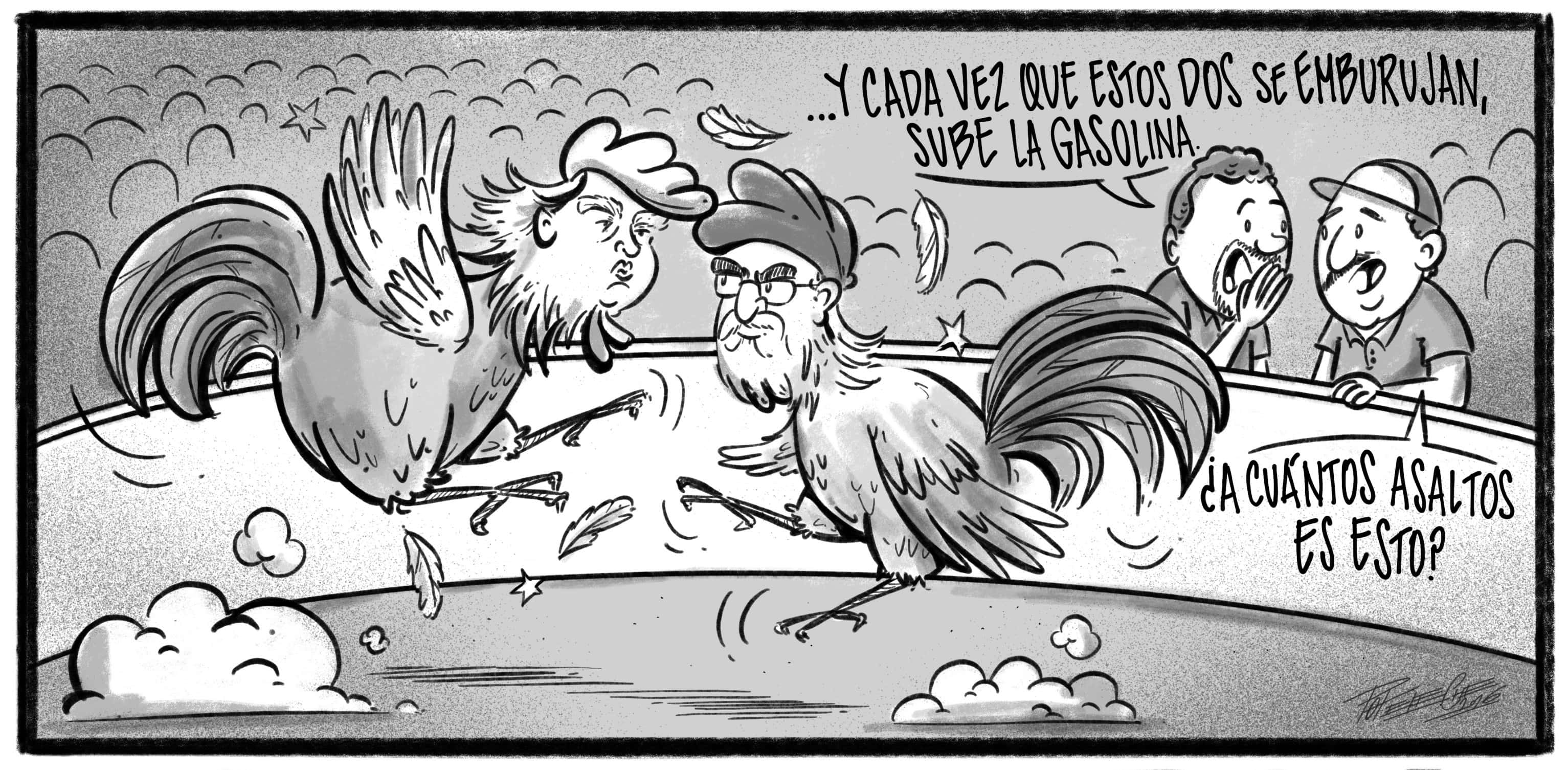 Caricatura de Noticiero Poteleche 8 junio 2026
