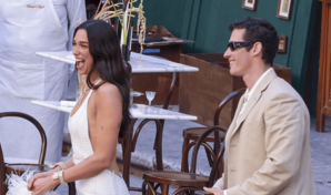 Dua Lipa y Callum Turner convierten Sicilia en el escenario de su segunda boda