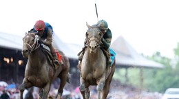 Tras el Derby de Kentucky, Golden Tempo triunfa tambi&eacute;n en Belmont Stakes