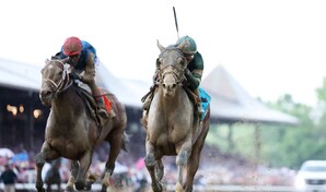 Tras el Derby de Kentucky, Golden Tempo triunfa tambi&eacute;n en Belmont Stakes