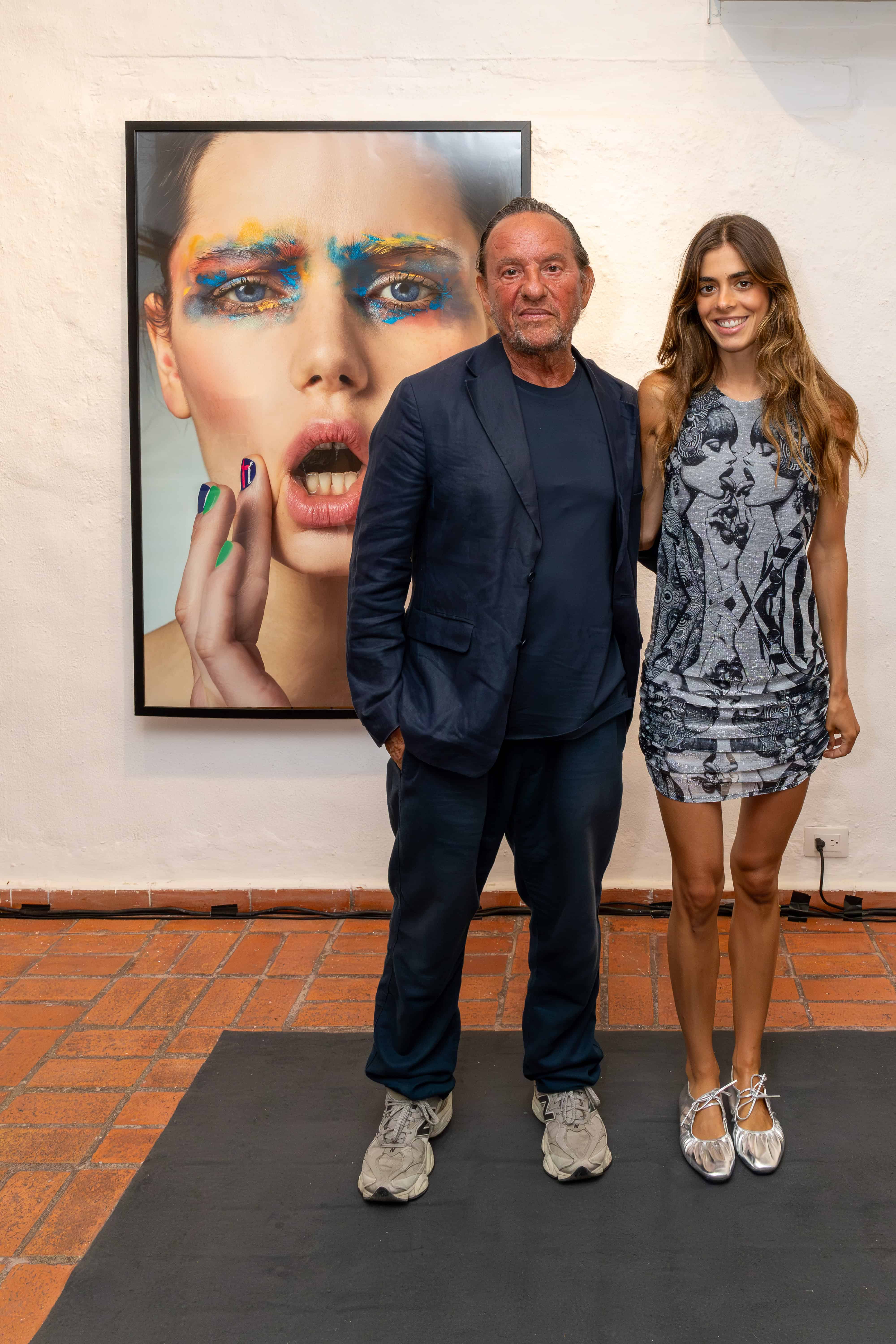 Custo Barcelona y Carlota Dalmau.