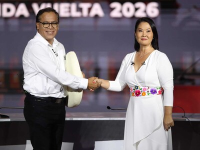 Segunda vuelta Perú: Fujimori y Sánchez se diputan hoy la pr