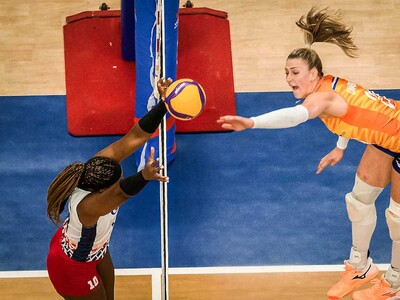 VNL: Países Bajos vence a Dominicana en Volleyball Nations L