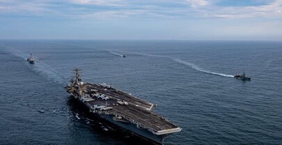 De propulsi&oacute;n nuclear y militar: as&iacute; es portaaviones de EE. UU. visitado por autoridades dominicanas