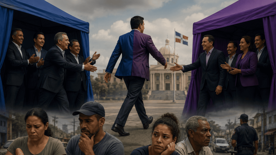 La pol&iacute;tica dominicana y el gran reciclaje de tr&aacute;nsfugas