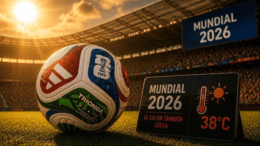 El calor extremo se perfila como un rival más en el Mundial 2026 El calor extremo se perfila como un rival más en el Mundial 2026