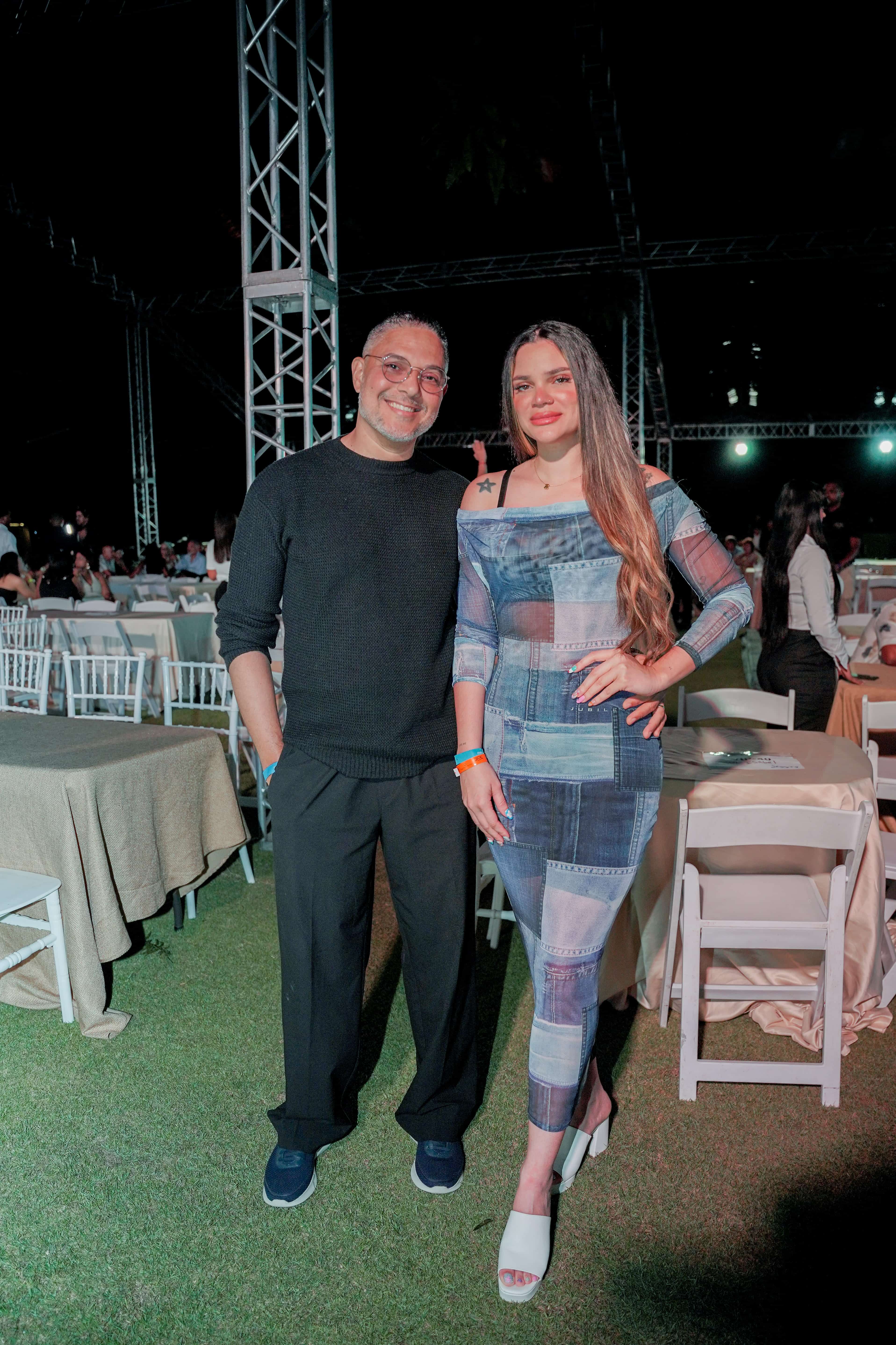 Ángel Batista y Frangie Gómez.