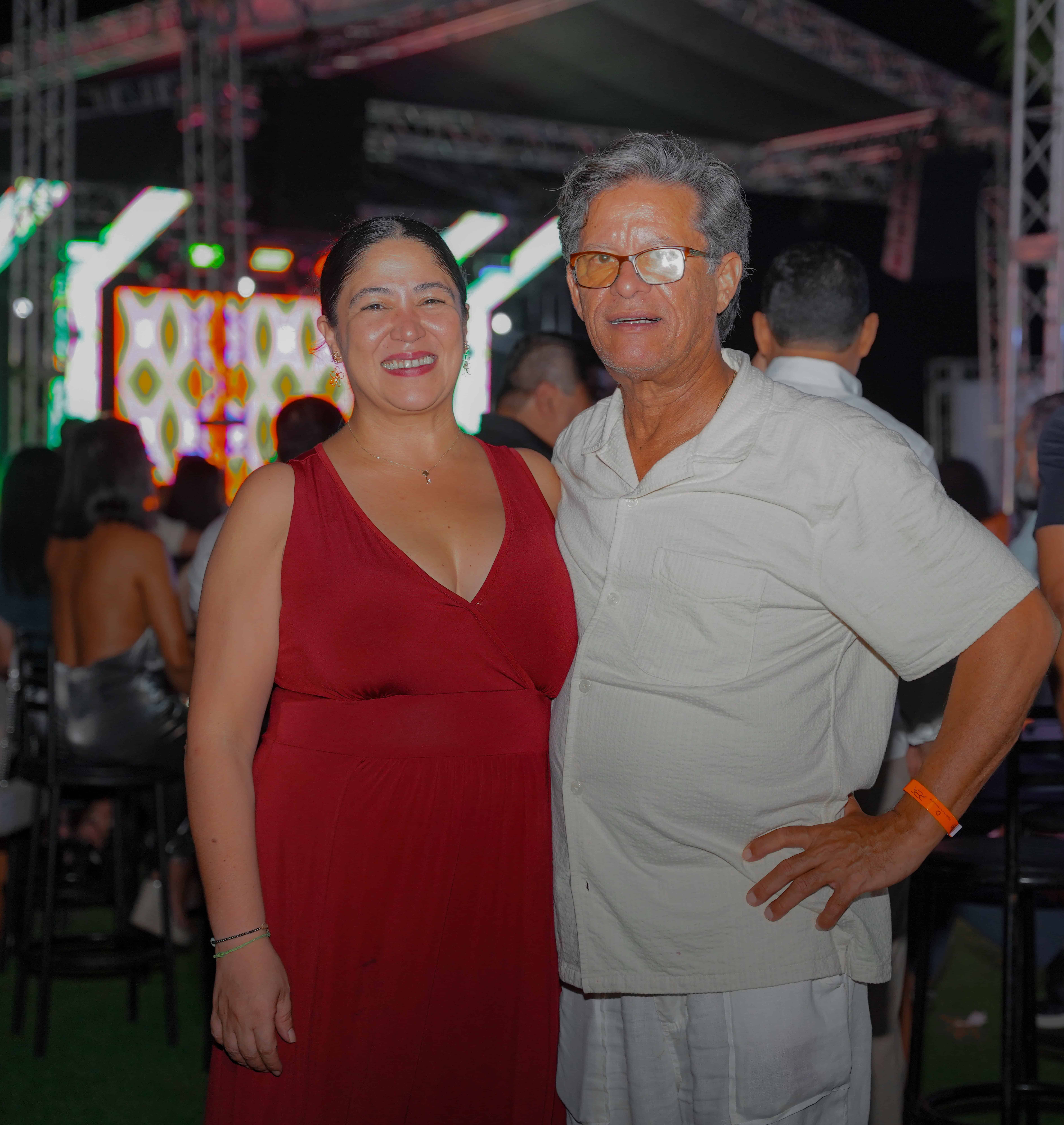 Rosa Zapata y Alejandro Henríquez.