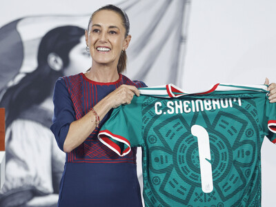 Sheinbaum garantiza una inauguración del Mundial "en paz"