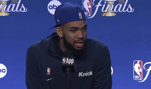 Karl-Anthony Towns tras la remontada hist&oacute;rica: En Nueva York tienes que salir del barro