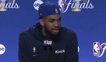 Karl-Anthony Towns tras la remontada hist&oacute;rica: En Nueva York tienes que salir del barro