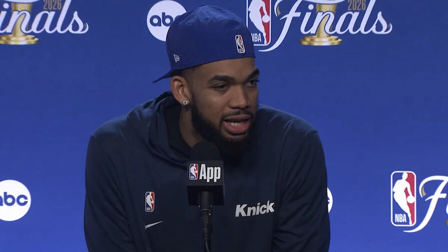Towns evade pregunta sobre Trump en las Finales: los fanáticos se ganaron el derecho de estar aquí Towns evade pregunta sobre Trump en las Finales: los fanáticos se ganaron el derecho de estar aquí