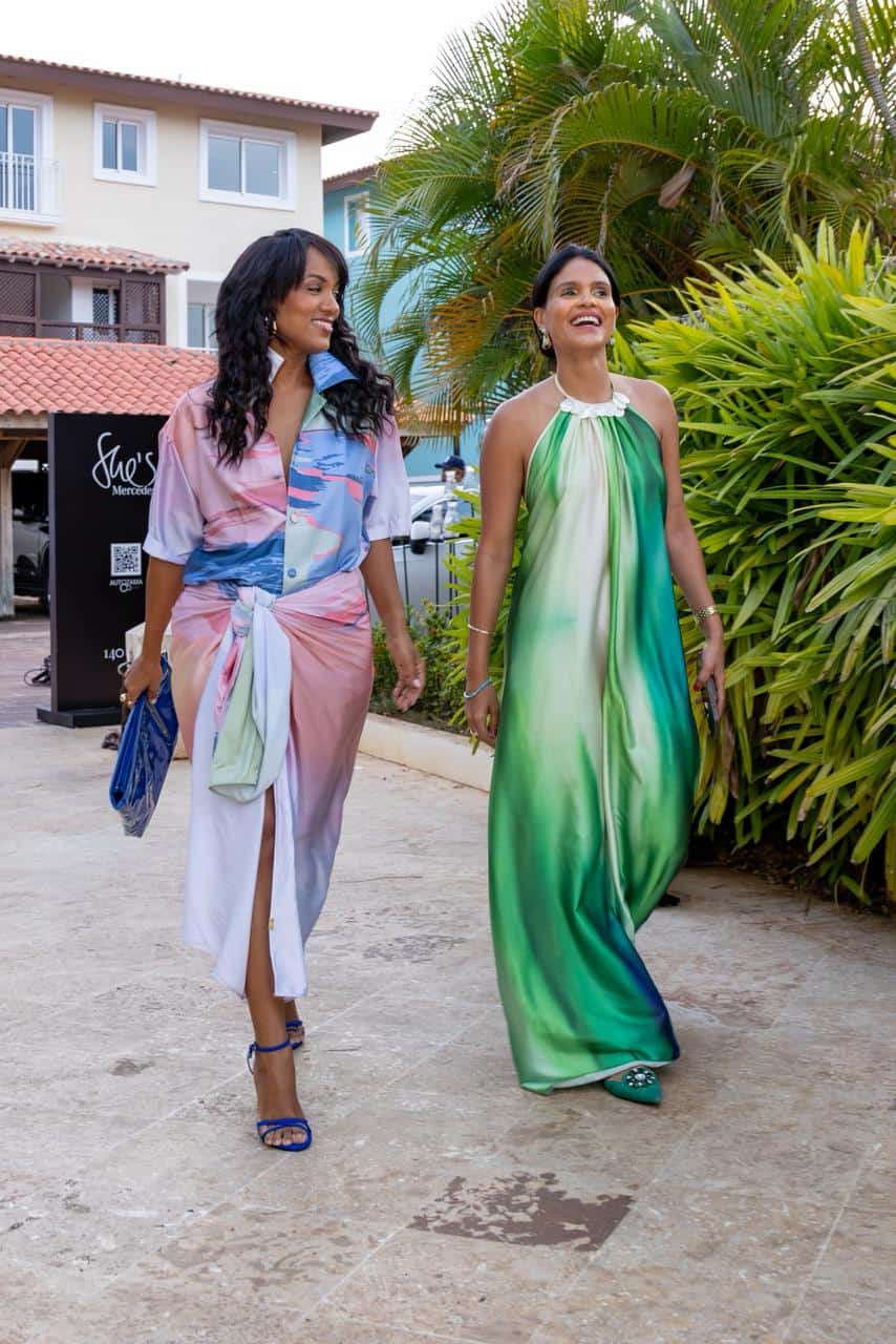 Airam Toribio y Maylé Vásquez.