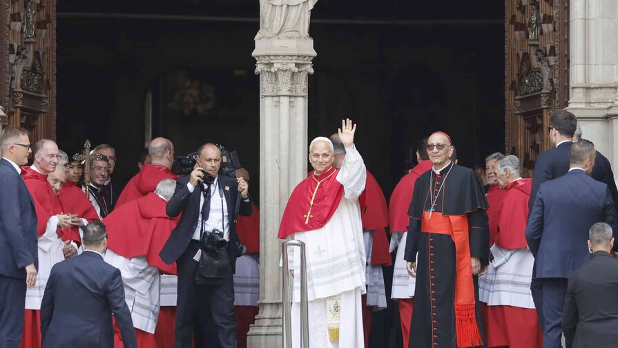 El papa Le&oacute;n XIV contin&uacute;a en Barcelona su viaje oficial a Espa&ntilde;a