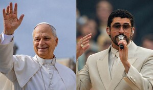 El Papa y Bad Bunny se re&uacute;nen en Madrid
