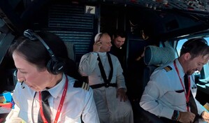 El piloto que llev&oacute; al Papa a Barcelona: Coment&oacute; que nunca hab&iacute;a despegado en un avi&oacute;n de pasaje