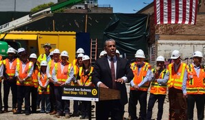 Inician obras de expansi&oacute;n del Metro de la Segunda Avenida que llevar&aacute;n nuevas estaciones a East Harlem