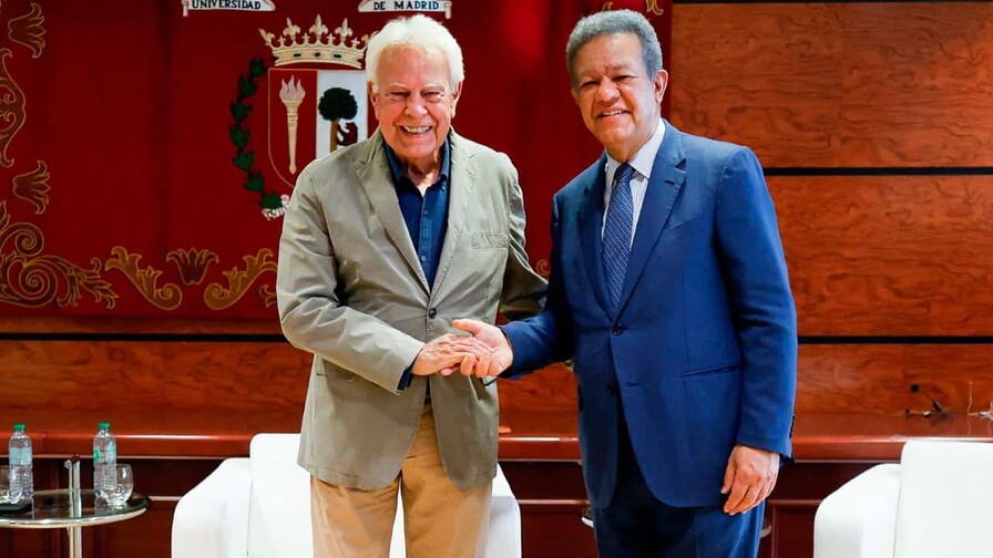 Felipe Gonz&aacute;lez y Leonel Fern&aacute;ndez piden alianzas en Iberoam&eacute;rica ante el caos mundial