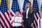 Melania Trump premia a varios niños por su talento en el uso de inteligencia artificial Melania Trump premia a varios niños por su talento en el uso de inteligencia artificial