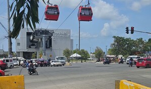 Suspenden tramo de la L&iacute;nea 1 del Telef&eacute;rico de Santo Domingo por mantenimiento