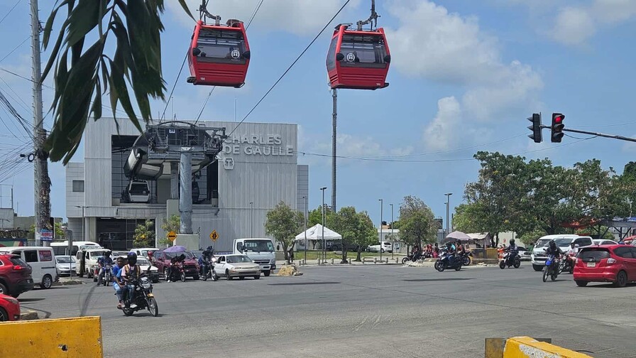 Suspenden tramo de la L&iacute;nea 1 del Telef&eacute;rico de Santo Domingo por mantenimiento