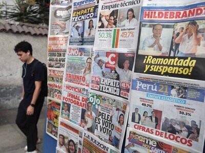 Resultado de balotaje presidencial en Perú podría tardar dos