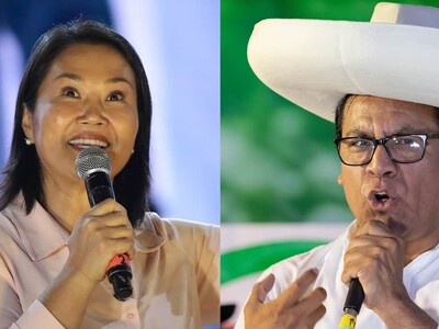 Ventaja de Sánchez sobre Fujimori se mantiene en más de 20,0