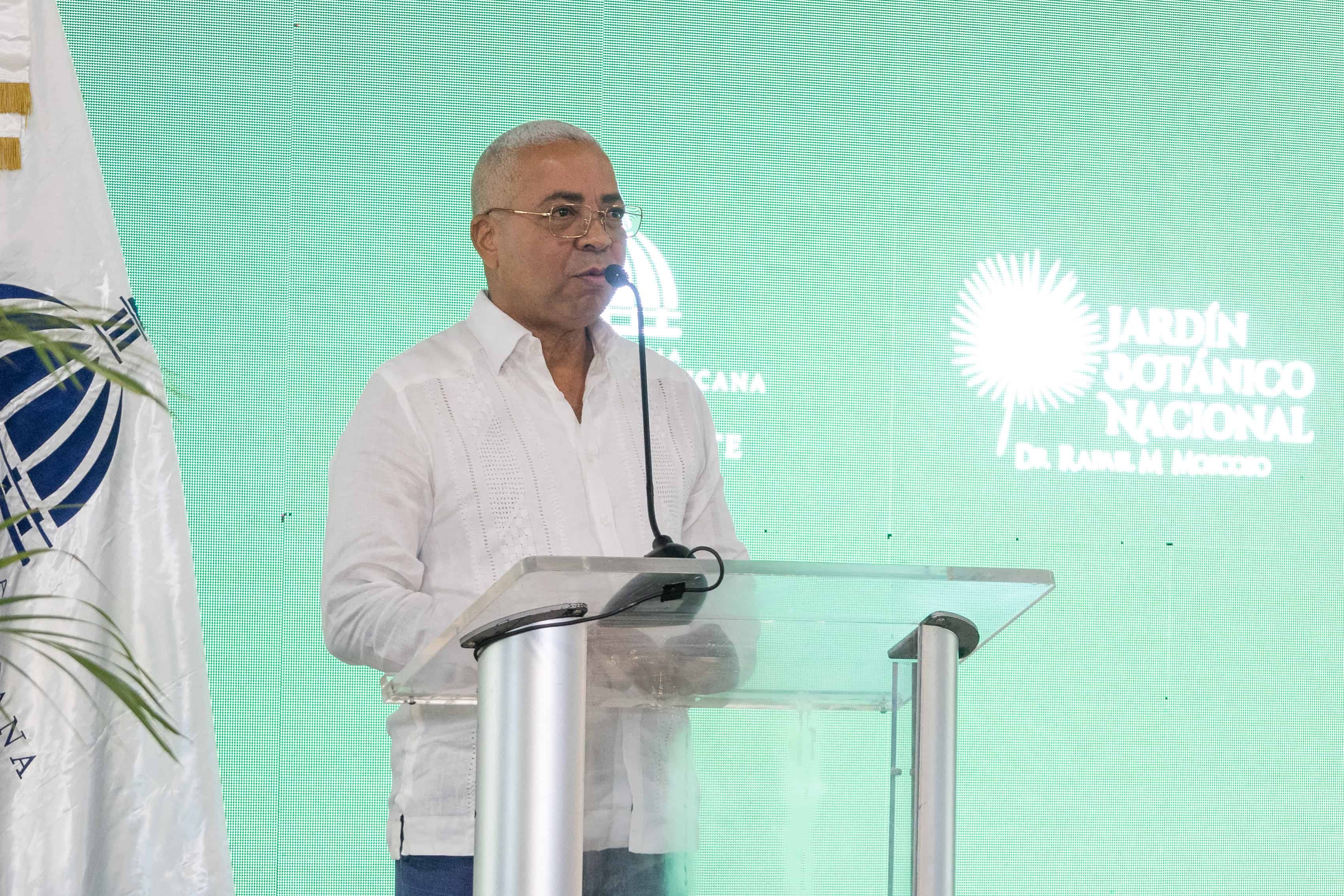 Pedro Nolasco, director del Jardín Botánico.