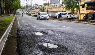 Las calles del Distrito Nacional: entre el abandono y la indiferencia oficial