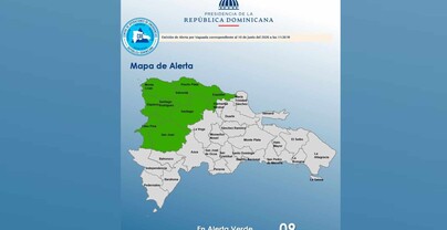 El COE coloca nueve provincias en alerta verde por posibles inundaciones y crecidas de r&iacute;os